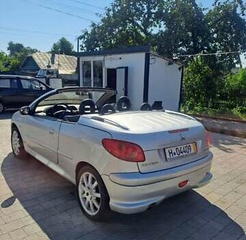 Сірий Пежо 206, об'ємом двигуна 2 л та пробігом 244 тис. км за 4999 $, фото 9 на Automoto.ua