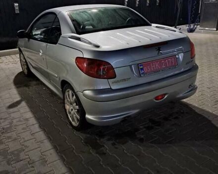 Сірий Пежо 206, об'ємом двигуна 2 л та пробігом 244 тис. км за 4999 $, фото 5 на Automoto.ua
