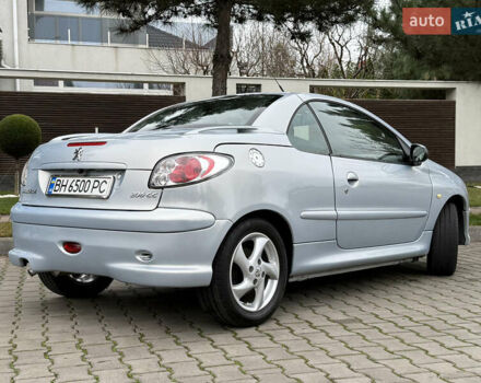 Серый Пежо 206, объемом двигателя 1.59 л и пробегом 197 тыс. км за 3850 $, фото 15 на Automoto.ua