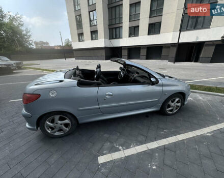 Серый Пежо 206, объемом двигателя 1.6 л и пробегом 242 тыс. км за 3750 $, фото 4 на Automoto.ua