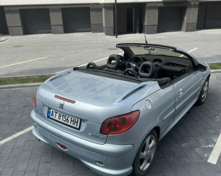 Серый Пежо 206, объемом двигателя 1.6 л и пробегом 242 тыс. км за 3750 $, фото 5 на Automoto.ua