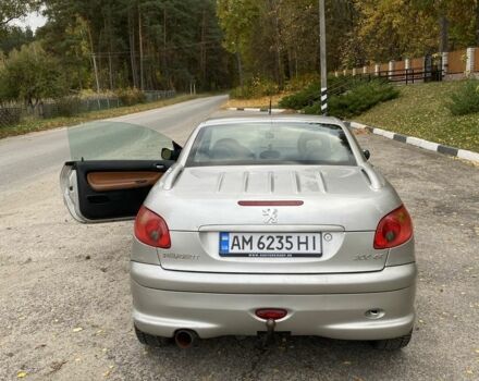 Сірий Пежо 206, об'ємом двигуна 1.6 л та пробігом 2 тис. км за 4200 $, фото 5 на Automoto.ua