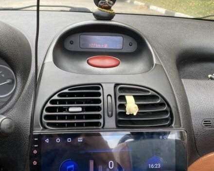 Сірий Пежо 206, об'ємом двигуна 1.6 л та пробігом 2 тис. км за 4200 $, фото 10 на Automoto.ua