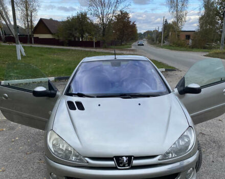 Серый Пежо 206, объемом двигателя 1.59 л и пробегом 236 тыс. км за 4200 $, фото 2 на Automoto.ua