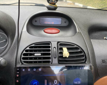 Серый Пежо 206, объемом двигателя 1.59 л и пробегом 236 тыс. км за 4200 $, фото 15 на Automoto.ua