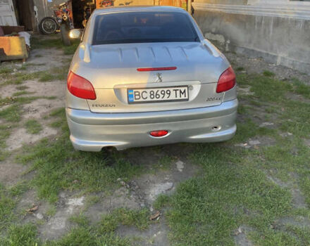 Серый Пежо 206, объемом двигателя 1.59 л и пробегом 172 тыс. км за 2999 $, фото 4 на Automoto.ua