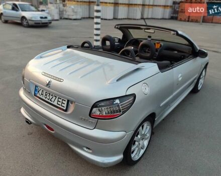 Серый Пежо 206, объемом двигателя 1.6 л и пробегом 182 тыс. км за 3650 $, фото 5 на Automoto.ua