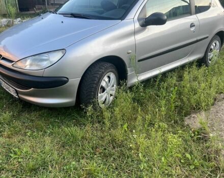 Сірий Пежо 206, об'ємом двигуна 1.1 л та пробігом 270 тис. км за 1600 $, фото 5 на Automoto.ua