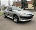 Серый Пежо 206, объемом двигателя 1.9 л и пробегом 220 тыс. км за 1299 $, фото 1 на Automoto.ua