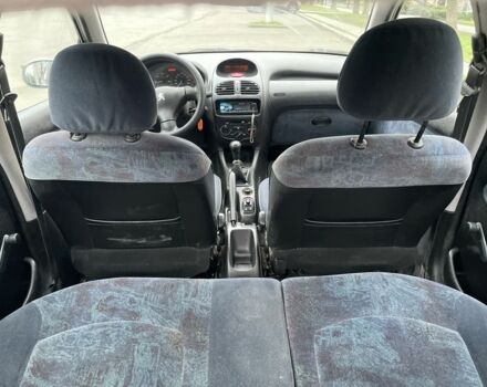 Серый Пежо 206, объемом двигателя 1.9 л и пробегом 220 тыс. км за 1299 $, фото 14 на Automoto.ua