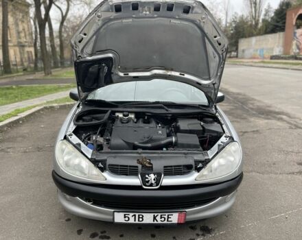Серый Пежо 206, объемом двигателя 1.9 л и пробегом 220 тыс. км за 1299 $, фото 20 на Automoto.ua