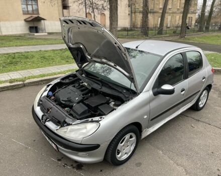 Серый Пежо 206, объемом двигателя 1.9 л и пробегом 220 тыс. км за 1299 $, фото 22 на Automoto.ua