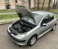 Серый Пежо 206, объемом двигателя 1.9 л и пробегом 220 тыс. км за 1299 $, фото 22 на Automoto.ua