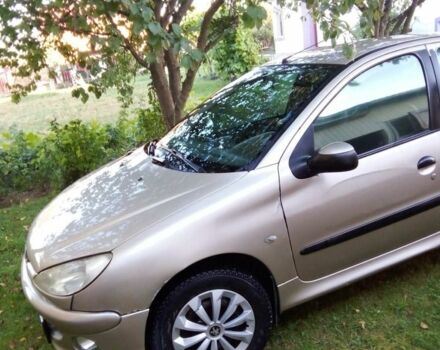 Сірий Пежо 206, об'ємом двигуна 1.4 л та пробігом 161 тис. км за 3200 $, фото 2 на Automoto.ua