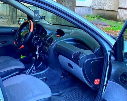 Серый Пежо 206, объемом двигателя 1.4 л и пробегом 116 тыс. км за 3499 $, фото 12 на Automoto.ua