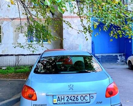 Серый Пежо 206, объемом двигателя 1.4 л и пробегом 116 тыс. км за 3499 $, фото 2 на Automoto.ua