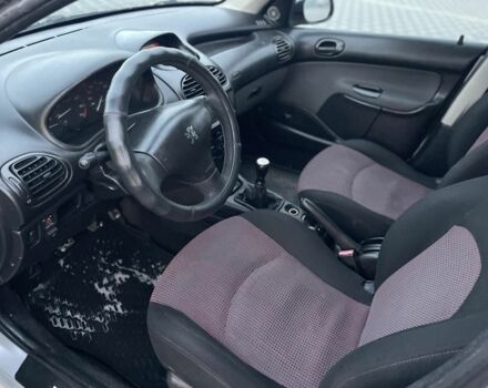 Серый Пежо 206, объемом двигателя 1.4 л и пробегом 250 тыс. км за 1900 $, фото 14 на Automoto.ua