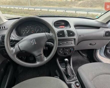 Сірий Пежо 206, об'ємом двигуна 1.36 л та пробігом 88 тис. км за 3500 $, фото 13 на Automoto.ua
