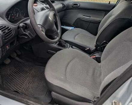 Сірий Пежо 206, об'ємом двигуна 1.36 л та пробігом 88 тис. км за 3500 $, фото 15 на Automoto.ua