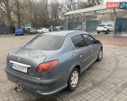Серый Пежо 206, объемом двигателя 1.36 л и пробегом 141 тыс. км за 3700 $, фото 5 на Automoto.ua