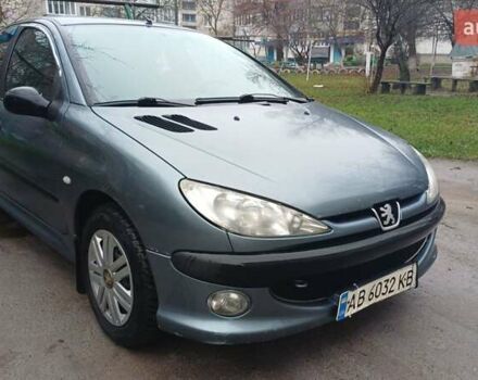 Серый Пежо 206, объемом двигателя 1.36 л и пробегом 234 тыс. км за 3000 $, фото 12 на Automoto.ua