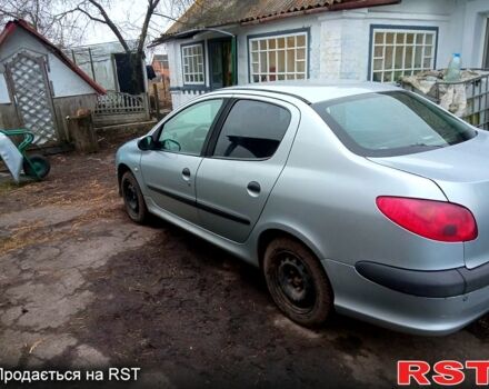 Сірий Пежо 206, об'ємом двигуна 1.4 л та пробігом 208 тис. км за 3999 $, фото 5 на Automoto.ua