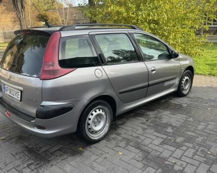 Серый Пежо 206, объемом двигателя 1.4 л и пробегом 202 тыс. км за 2499 $, фото 4 на Automoto.ua