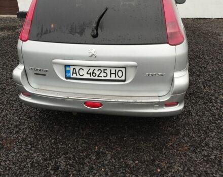 Серый Пежо 206, объемом двигателя 1.4 л и пробегом 227 тыс. км за 2800 $, фото 2 на Automoto.ua