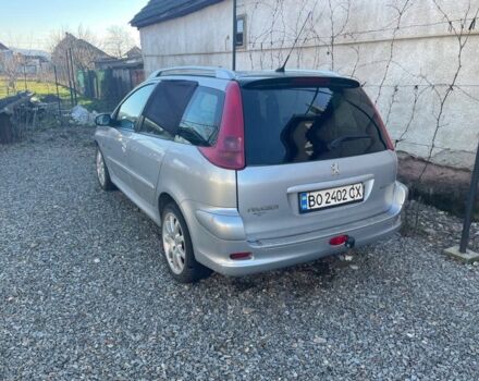 Серый Пежо 206, объемом двигателя 1.6 л и пробегом 274 тыс. км за 2300 $, фото 2 на Automoto.ua