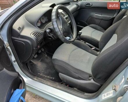 Серый Пежо 206, объемом двигателя 1.4 л и пробегом 250 тыс. км за 3000 $, фото 1 на Automoto.ua