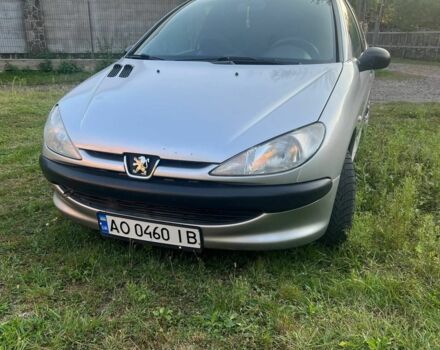 Сірий Пежо 206, об'ємом двигуна 1.1 л та пробігом 270 тис. км за 1600 $, фото 1 на Automoto.ua