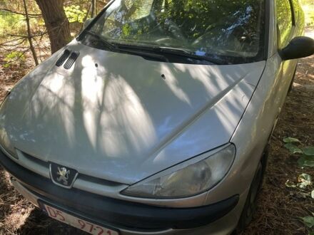 Сірий Пежо 206, об'ємом двигуна 1.1 л та пробігом 250 тис. км за 758 $, фото 1 на Automoto.ua