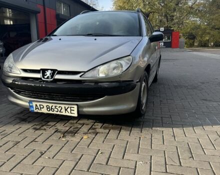 Серый Пежо 206, объемом двигателя 1.4 л и пробегом 202 тыс. км за 2499 $, фото 1 на Automoto.ua