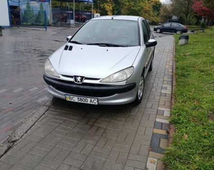 Серый Пежо 206, объемом двигателя 1.4 л и пробегом 225 тыс. км за 2609 $, фото 1 на Automoto.ua