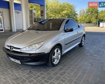 Сірий Пежо 206, об'ємом двигуна 1.59 л та пробігом 218 тис. км за 3200 $, фото 1 на Automoto.ua