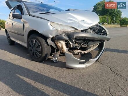 Сірий Пежо 206, об'ємом двигуна 1.4 л та пробігом 166 тис. км за 1500 $, фото 1 на Automoto.ua