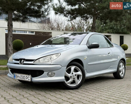 Серый Пежо 206, объемом двигателя 1.59 л и пробегом 197 тыс. км за 3850 $, фото 1 на Automoto.ua