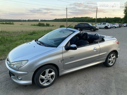 Сірий Пежо 206, об'ємом двигуна 1.6 л та пробігом 152 тис. км за 3300 $, фото 1 на Automoto.ua