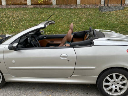 Серый Пежо 206, объемом двигателя 1.59 л и пробегом 236 тыс. км за 4200 $, фото 1 на Automoto.ua