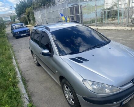 Сірий Пежо 206, об'ємом двигуна 1.4 л та пробігом 250 тис. км за 1800 $, фото 1 на Automoto.ua