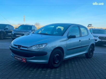Серый Пежо 206, объемом двигателя 1.2 л и пробегом 211 тыс. км за 1300 $, фото 1 на Automoto.ua