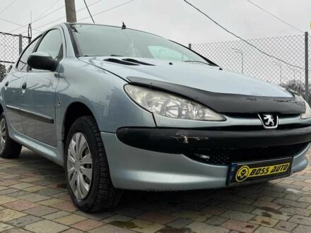 Серый Пежо 206, объемом двигателя 1.4 л и пробегом 171 тыс. км за 3999 $, фото 1 на Automoto.ua