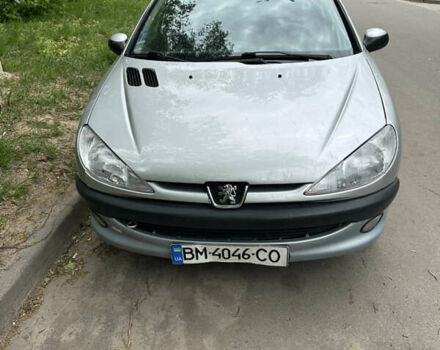 Сірий Пежо 206, об'ємом двигуна 1.4 л та пробігом 205 тис. км за 2800 $, фото 1 на Automoto.ua