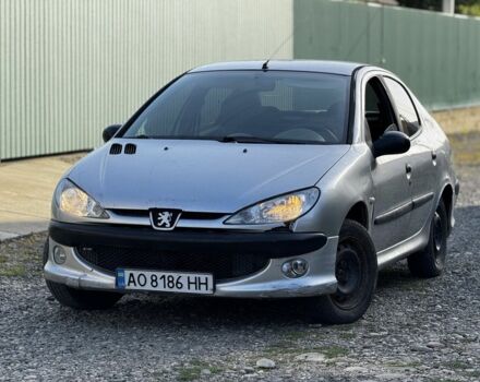 Сірий Пежо 206, об'ємом двигуна 1.4 л та пробігом 350 тис. км за 1350 $, фото 1 на Automoto.ua