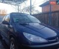 Синий Пежо 206, объемом двигателя 1.6 л и пробегом 201 тыс. км за 2400 $, фото 1 на Automoto.ua