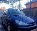 Синій Пежо 206, об'ємом двигуна 1.6 л та пробігом 201 тис. км за 2400 $, фото 1 на Automoto.ua