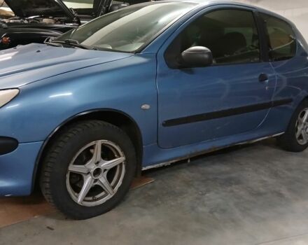 Синий Пежо 206, объемом двигателя 1 л и пробегом 230 тыс. км за 1000 $, фото 8 на Automoto.ua