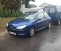 Синий Пежо 206, объемом двигателя 1.1 л и пробегом 230 тыс. км за 1000 $, фото 1 на Automoto.ua