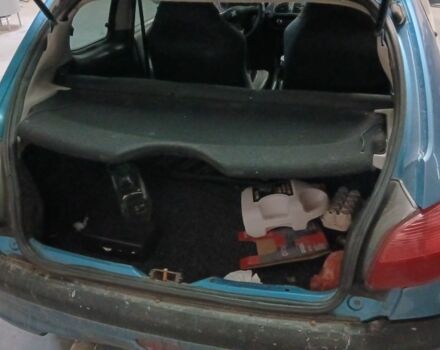 Синий Пежо 206, объемом двигателя 1 л и пробегом 230 тыс. км за 1000 $, фото 4 на Automoto.ua