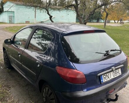 Пежо 206 2000 в Тульчине на Automoto.ua Синий Пежо 206, объемом двигателя 1.6 л и пробегом 185 тыс. км за 1250 $, фото 2 на Automoto.ua